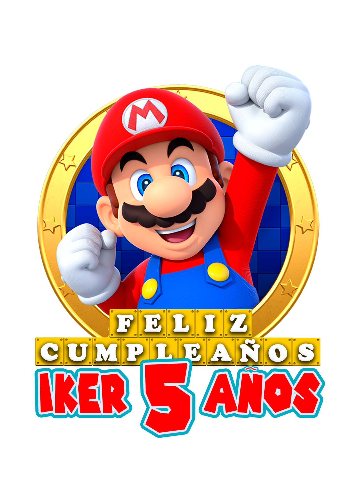 Mario Bross Caketopper Click Cumplea Os Imprimi Gratis