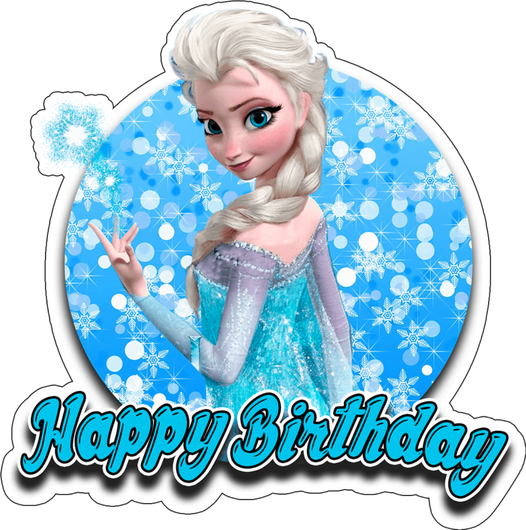 FREE FROZEN Cake Toppers To PRINT