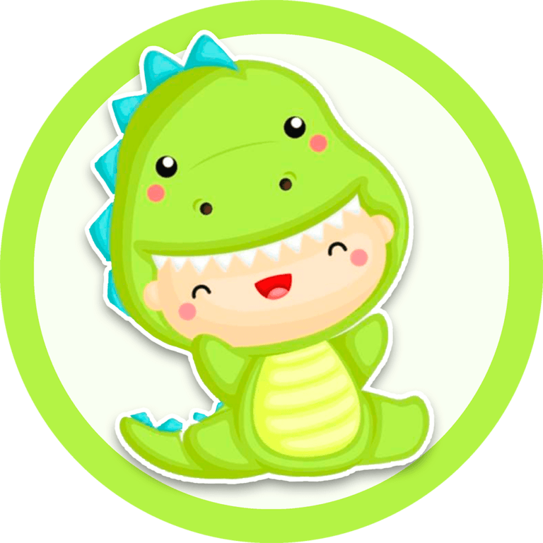 Dinosaurio Topper Stickers Banderines Png Caketopper Click