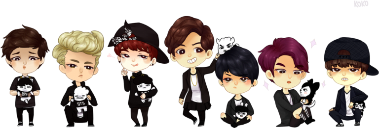 Bts Gratis Topper Stickers Banderines Png Caketopper Click