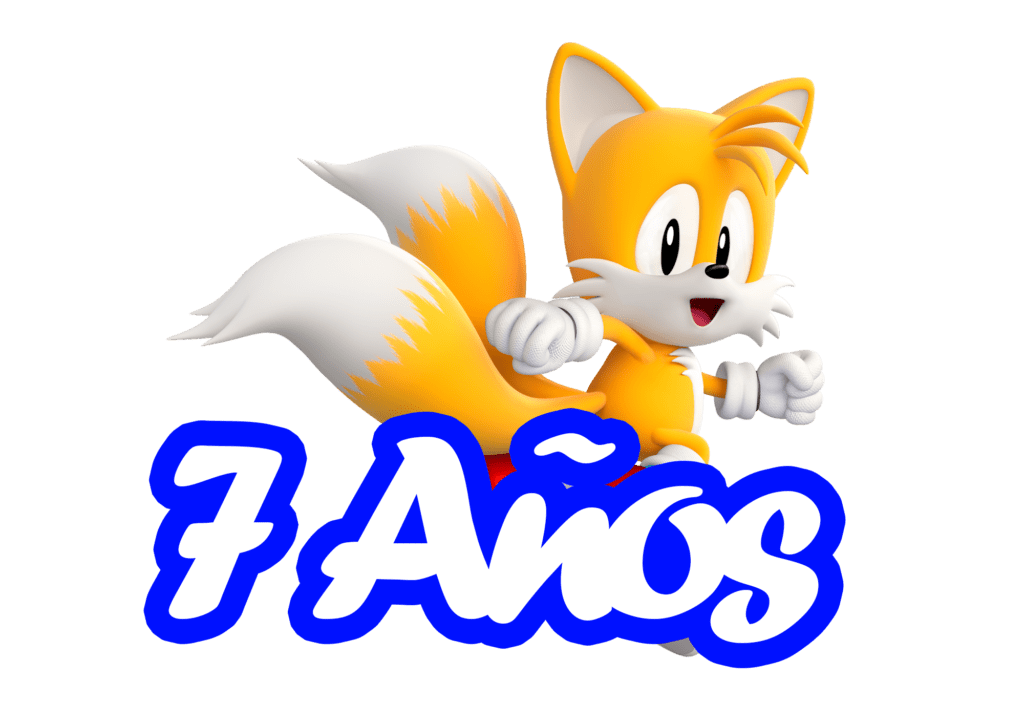 7 años tail de sonic