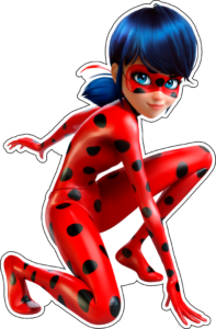 cup topper Miraculous Lady bug 2