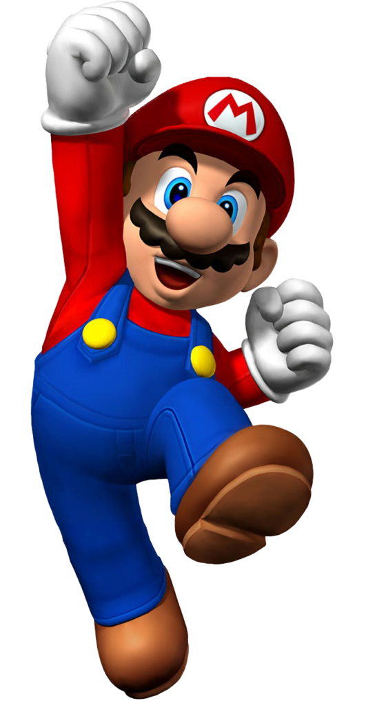 mario bross saltando png