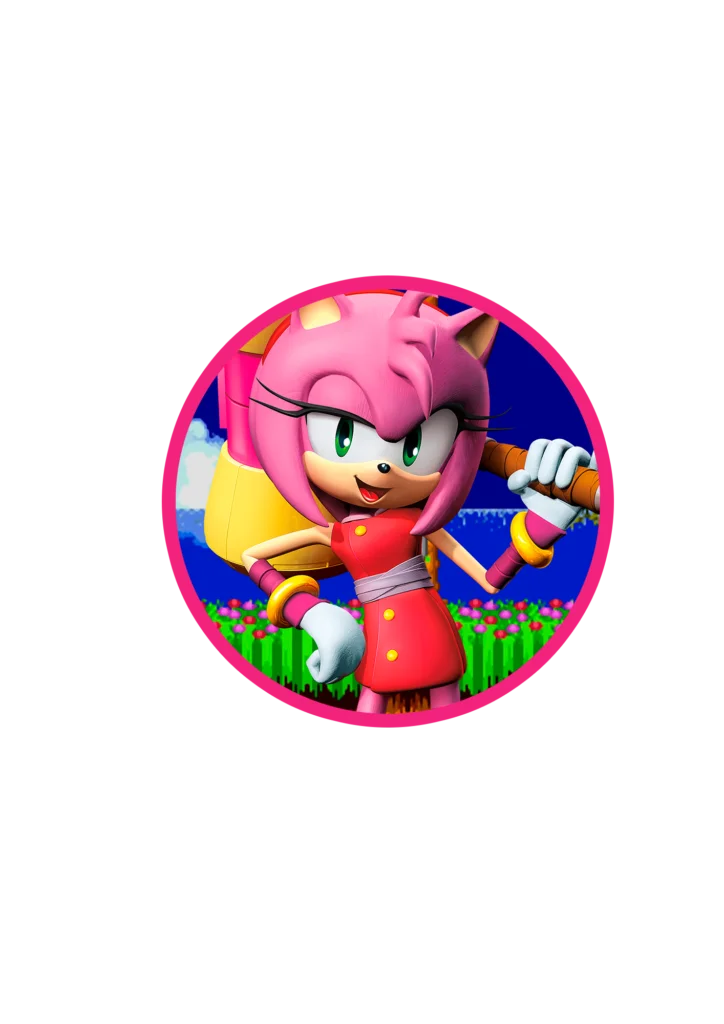 Sonic - Topper - Banderines - Stickers - Cupcake Toppers - GRATIS!