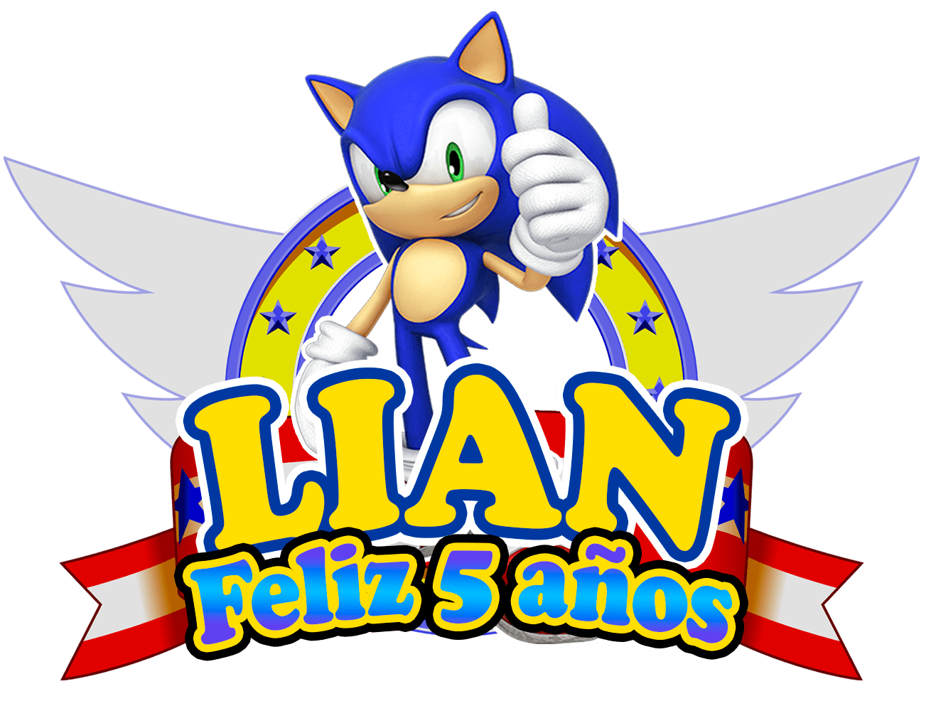 Festa do sonic imprimir