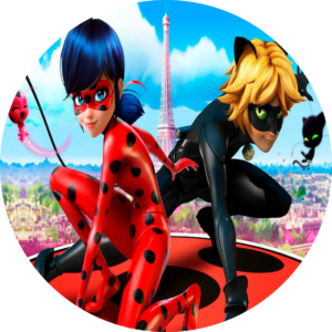 lady-bug-Miraculous-sticker-redondo-para-imprimir