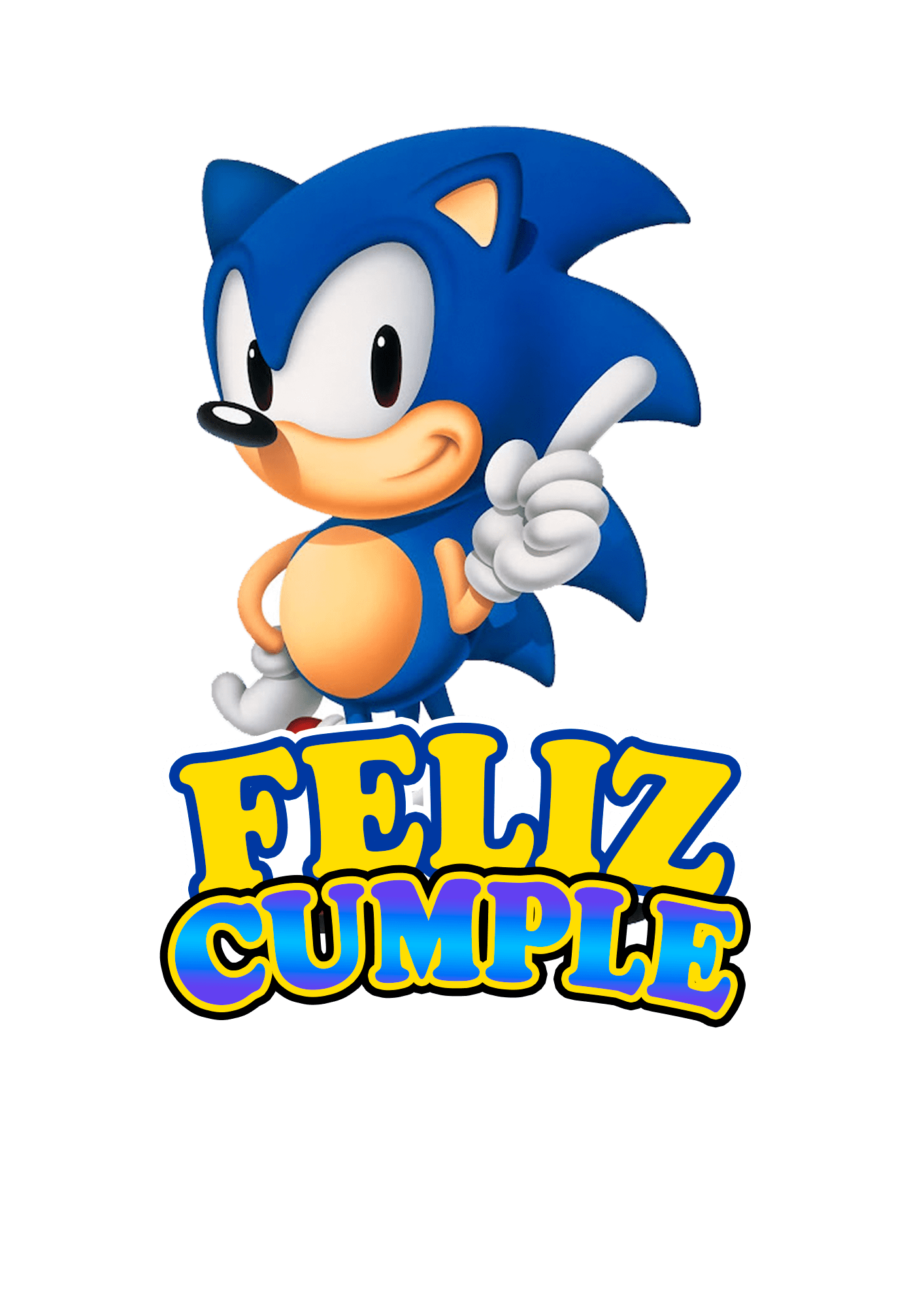 Festa do sonic imprimir