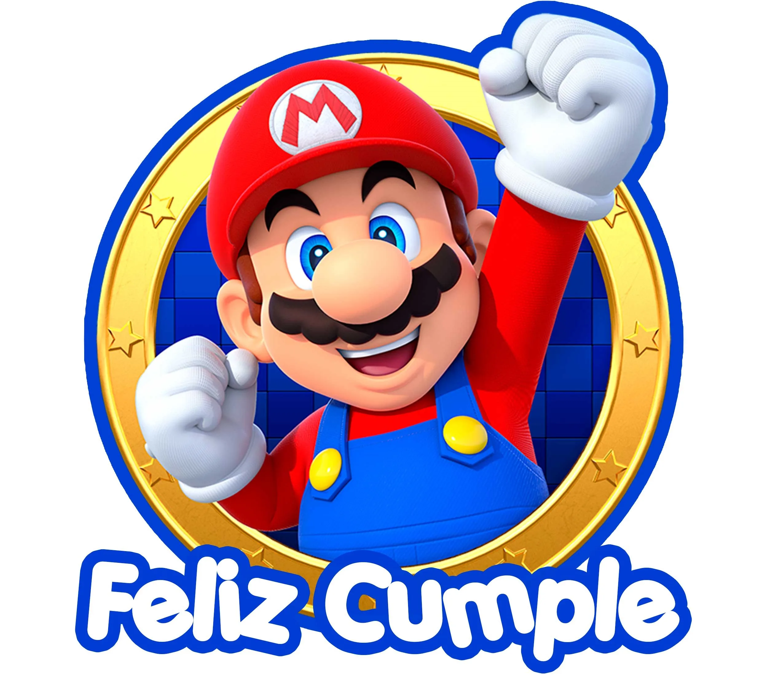 Mario Bross -  Cumpleaños-Imprimi-Gratis