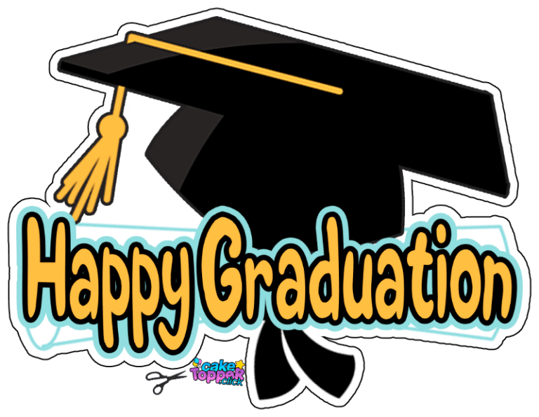 Happy Graduation cupcake topper png ideas