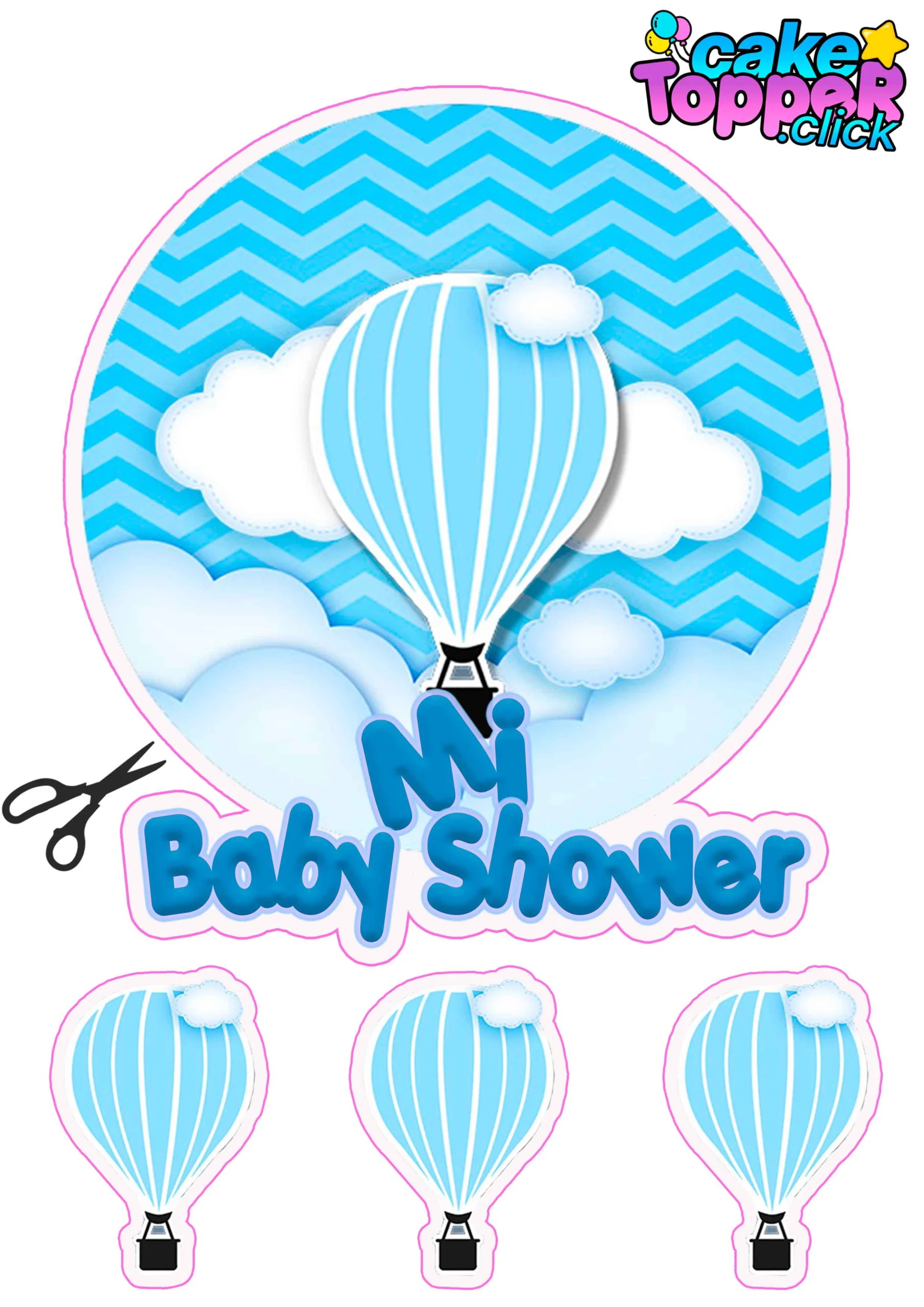Baby Shower Decoración Niño, Baby Shower Niño Set Baby Globo