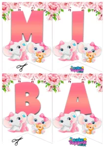 banderin-baby-shower-para-imprimir-gratis-elefante-rosa-pdf