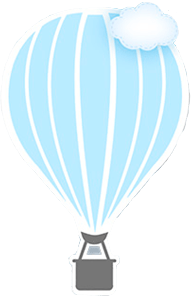 globo aertoestatico para baby shower niño nene gratis para imprimir
