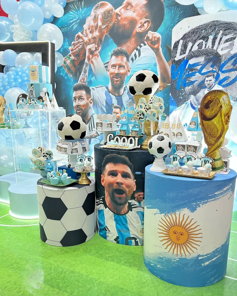 fiesta tematica de messi