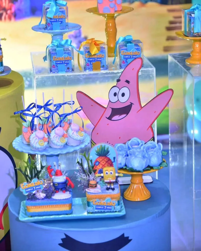 patrick star birthday decoration