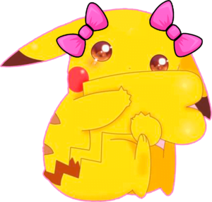 pikachu niña pikachu girl pikachu minina