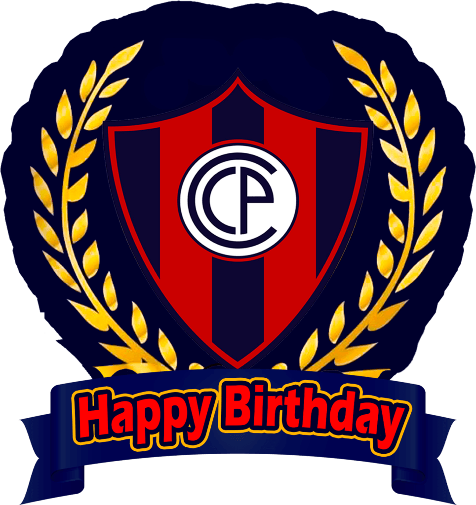 cake topper club cerro porteño for print