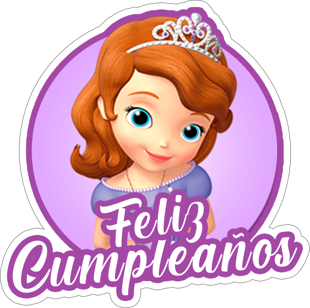 Princesa Sofia Para Imprimir Caketopper Click