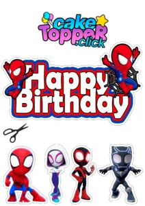 cake-topper-spiderman-free