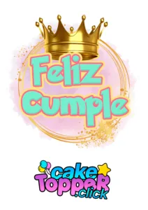 topper para imprimir feliz cumpleaños cake topper