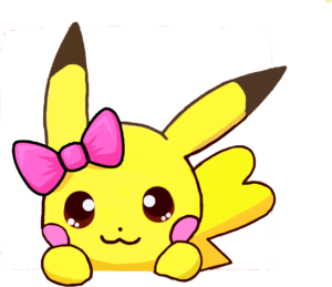 pikachu niña pikachu girl pikachu minina