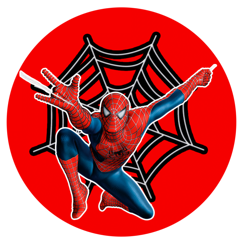 sticker spiderman