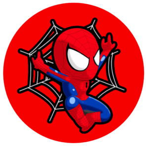 sticker spiderman