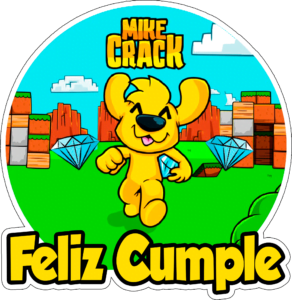 topper de mike crack para imprimir gratis