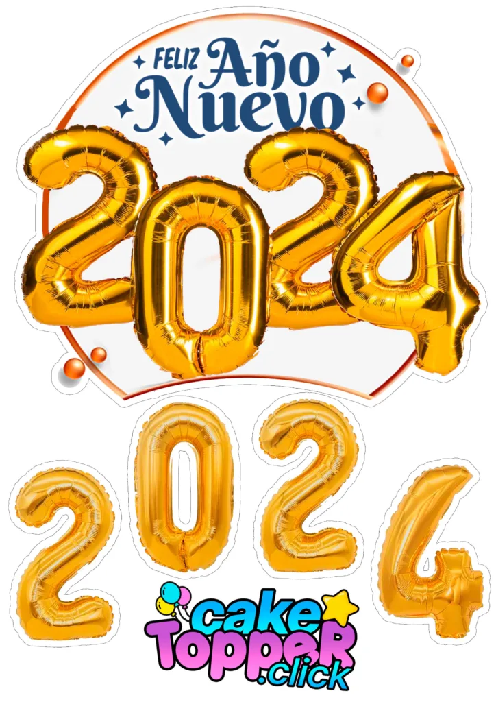 Cake-topper-Feliz-año-nuevo-topper-2024-para-imprimir