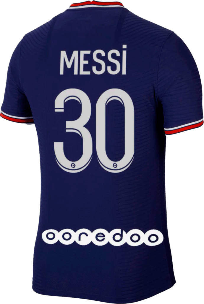 Camiseta numero 30 Messi Paris