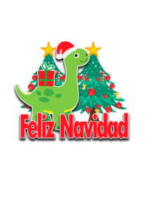 Faliz Navidad dino png