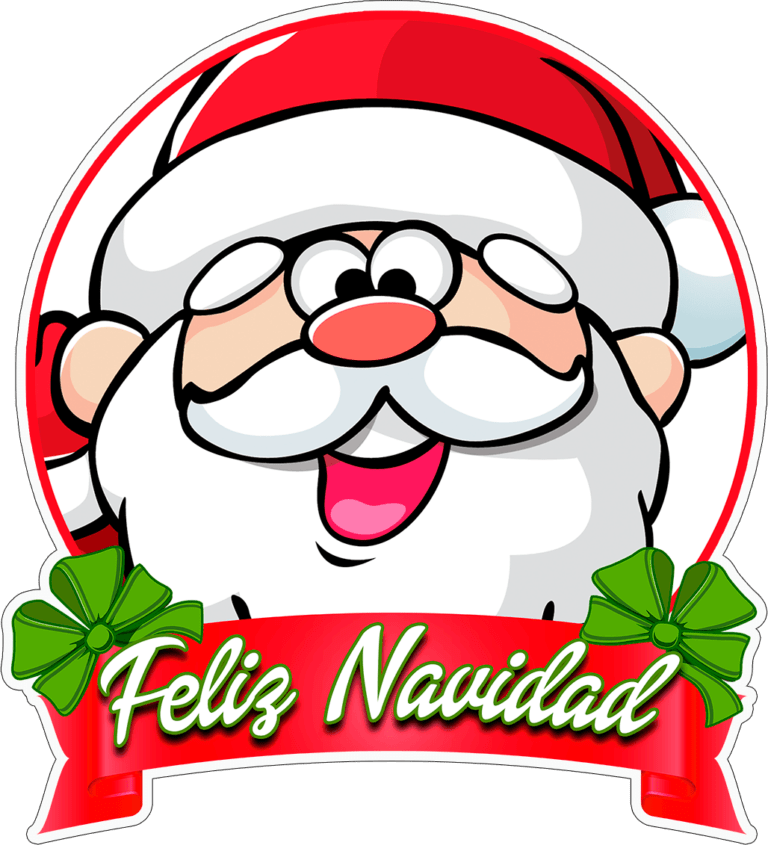 Feliz Navidad cake topper png topper de navidad