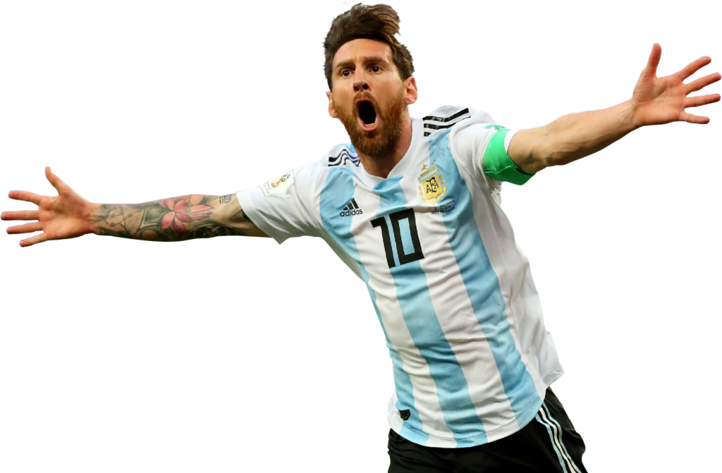 Lionel-Messi-Argentina-campeon png transparent