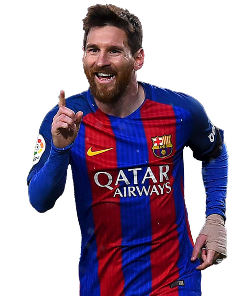 Lionel Messi Barcelona España png