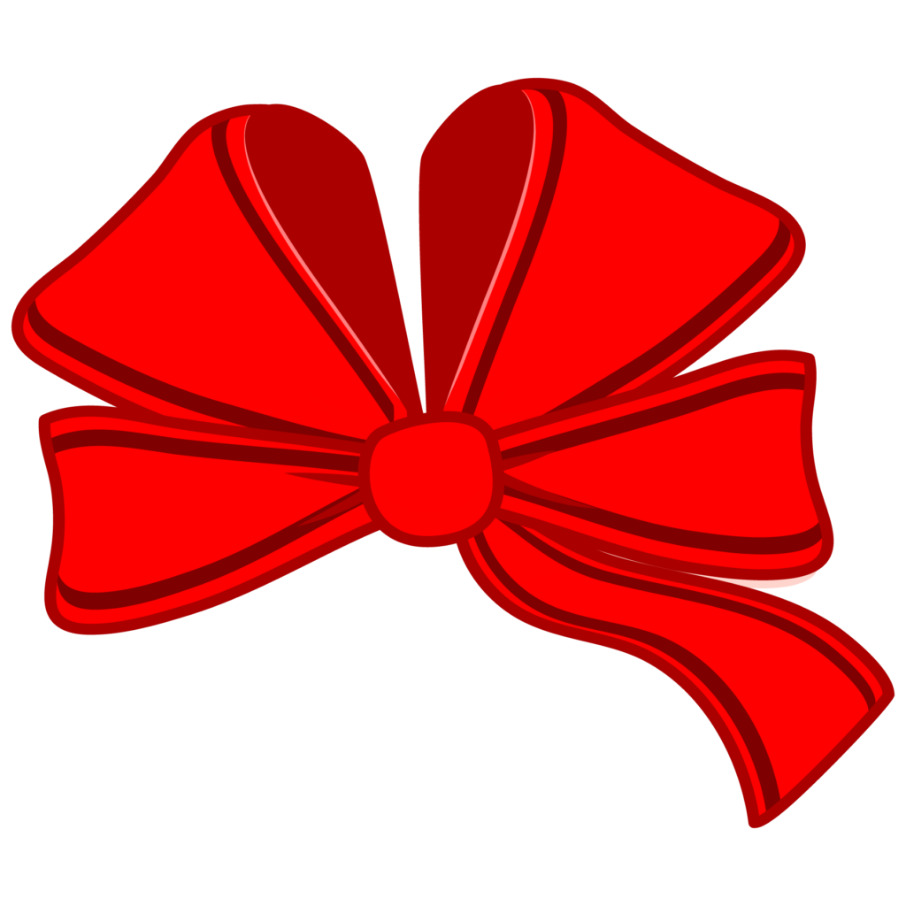 Merry Christmas Red Christmas Bow - feliz navidad Moño rojo de navidad - Feliz Natal Laço Vermelho de Natal