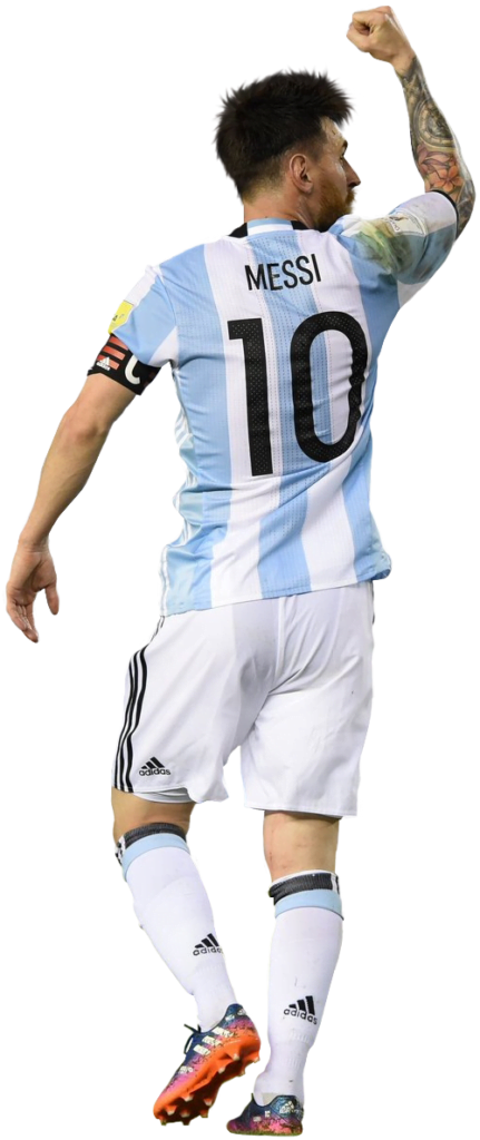 Messi-10-Selección-Argentina png transparent