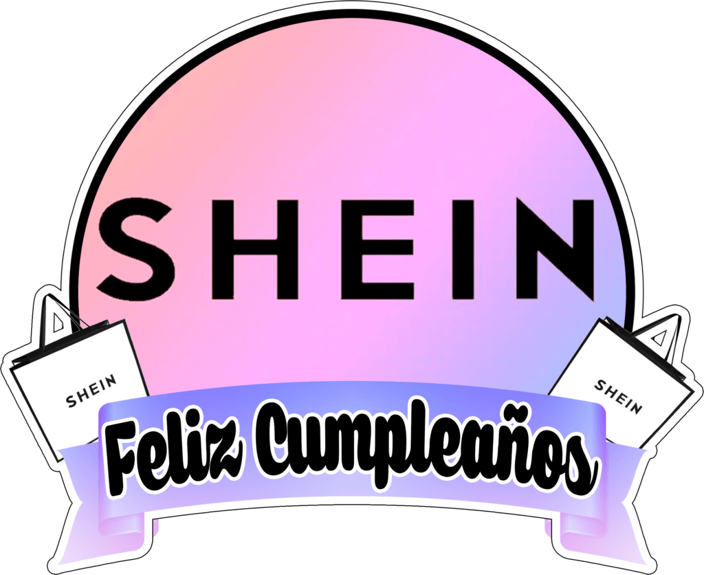 cake topper de feliz cumpleaños Shein png