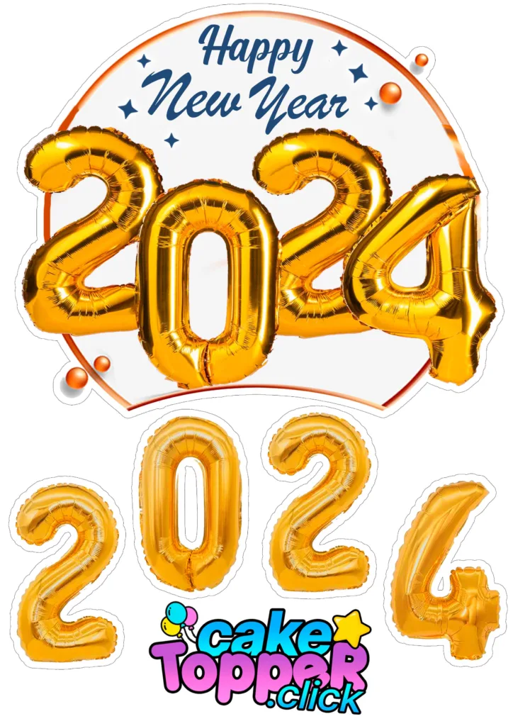 happy-new-year-cake-topper 2024