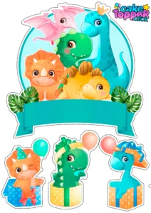 topper-de-dinosaurio-bebe-topo-de-bolo-dinossauro-baby-dinosaur-cake-topper