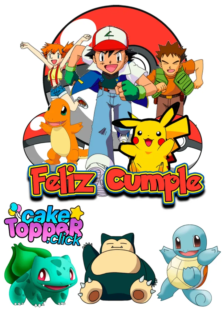 kit imprimible cumpleaños pokemon topper-de-pokemon-para-imprimir