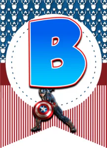 abecedario: b alphabet b: alfabeto "Capitán América" Capitão América Captain America