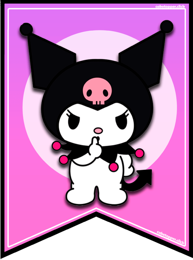 Flâmulas Kuromi