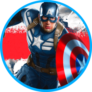 Captain America Sticker Capitan America