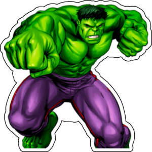 Hulk hd Hulk png cupcake topper