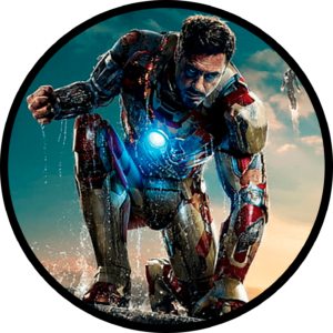 Iron man tony start sticker