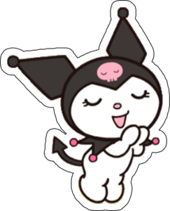 Kuromi PNG transparent