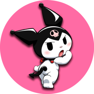 Kuromi enfado copia