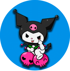 Kuromi png anime copia