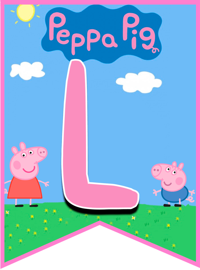 L Peppa Pig