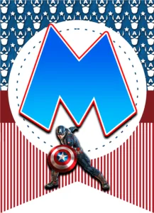 abecedario: M alphabet M: alfabeto "Capitán América" Capitão América Captain America