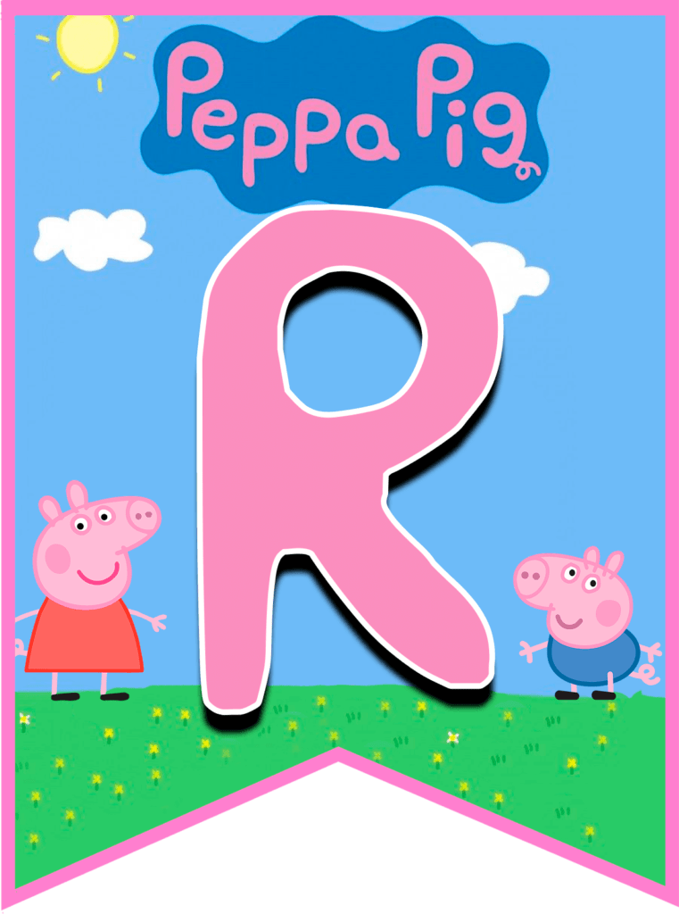 R Peppa Pig